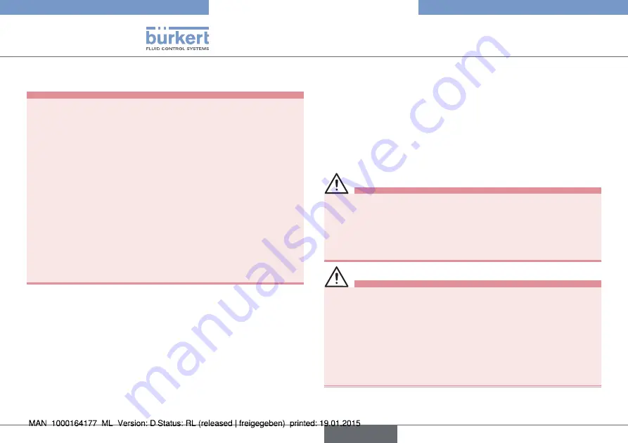 Burkert 8032 Скачать руководство пользователя страница 98