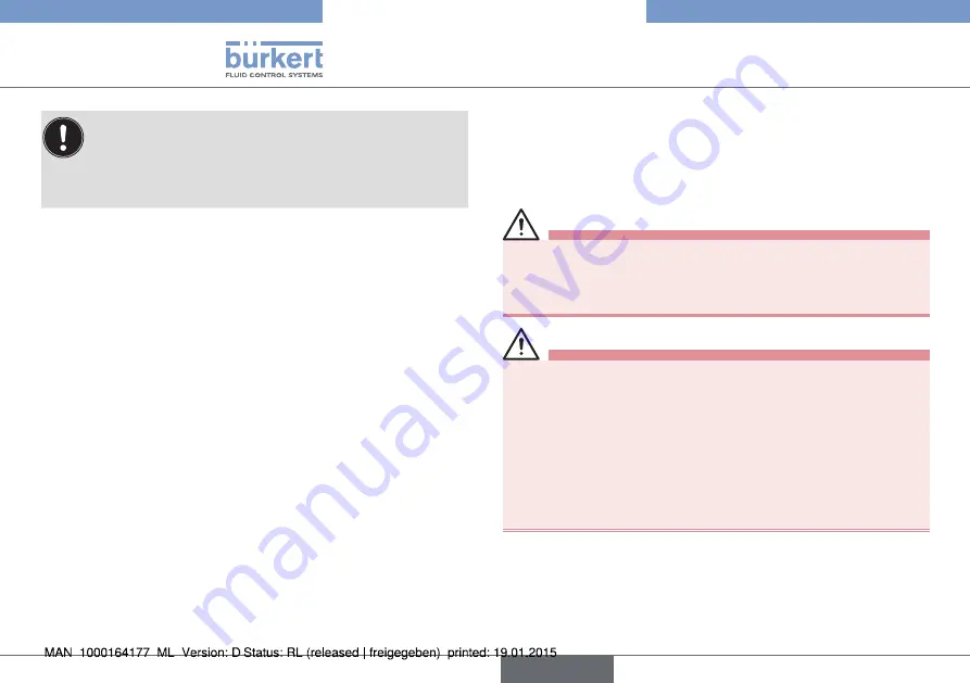 Burkert 8032 Скачать руководство пользователя страница 122