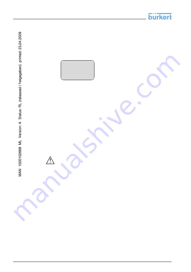 Burkert 8138 Operating Instructions Manual Download Page 26