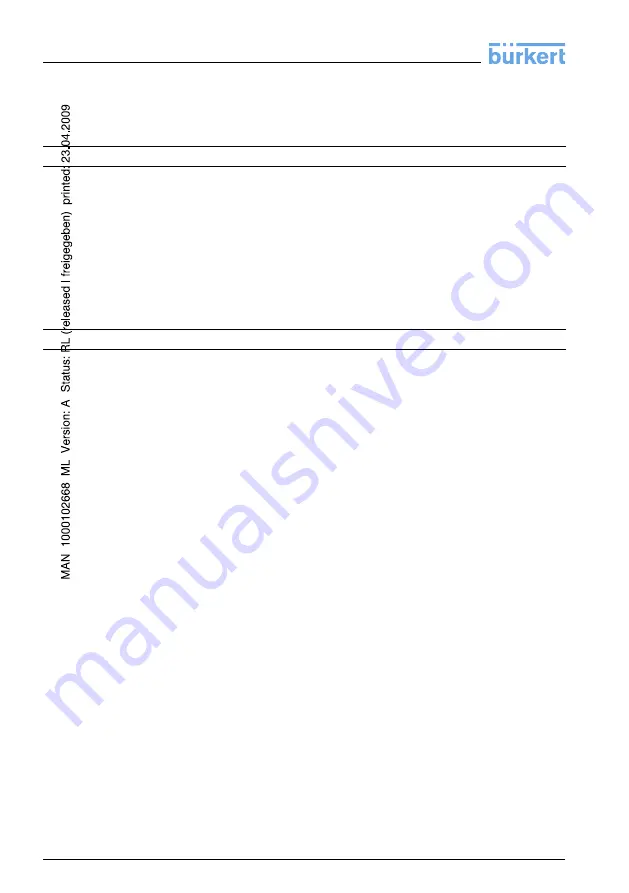 Burkert 8138 Скачать руководство пользователя страница 98