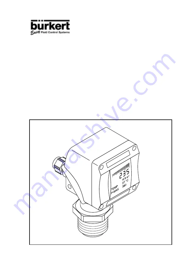 Burkert 8326 Instruction Manual Download Page 1