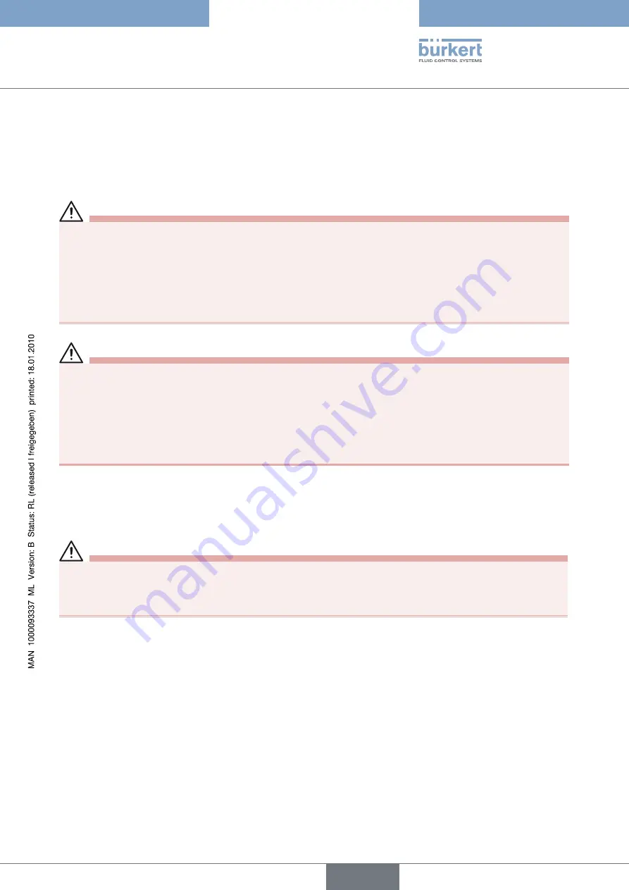 Burkert 8605 Series Operating Instructions Manual Download Page 55