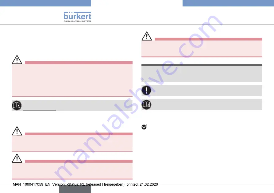 Burkert 8696 REV.2 Скачать руководство пользователя страница 4