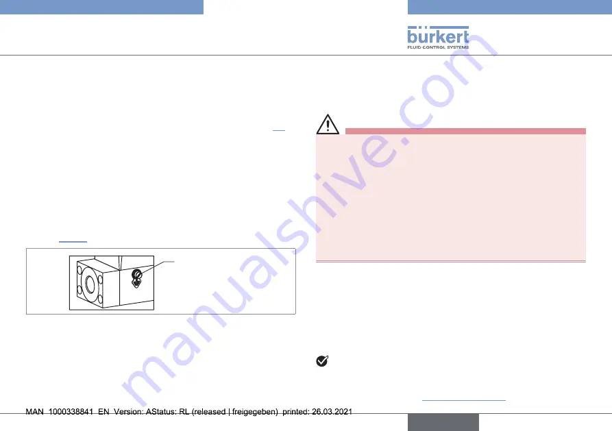 Burkert 8745 MFC Ethernet Operating Instructions Manual Download Page 47