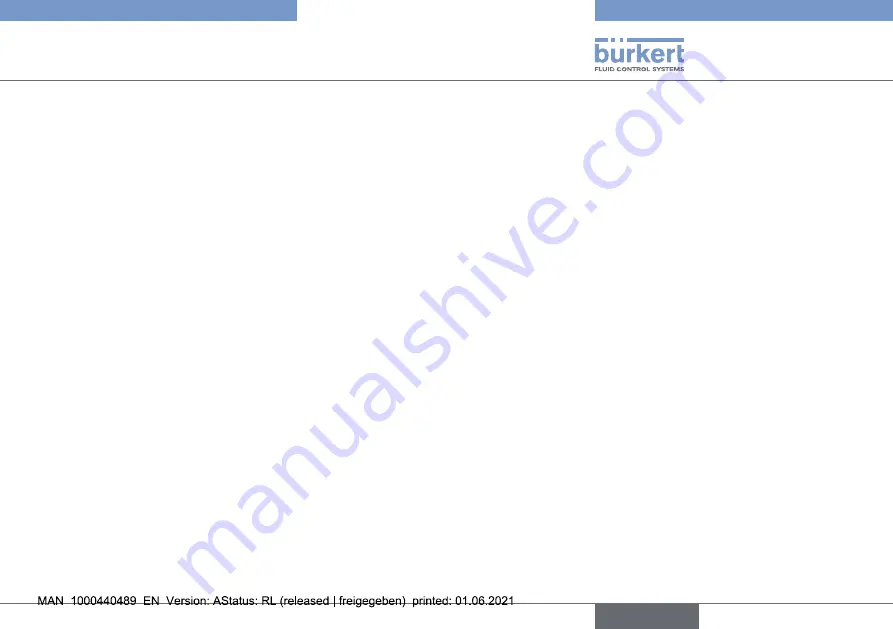 Burkert 8746 Operating Instructions Manual Download Page 5