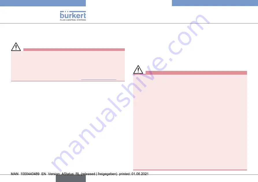 Burkert 8746 Скачать руководство пользователя страница 8