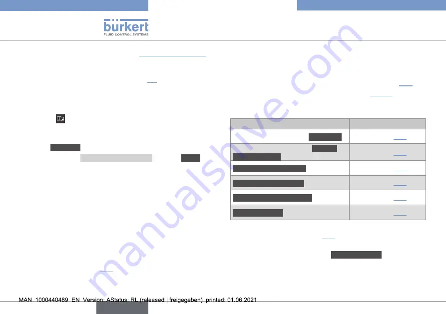 Burkert 8746 Operating Instructions Manual Download Page 42