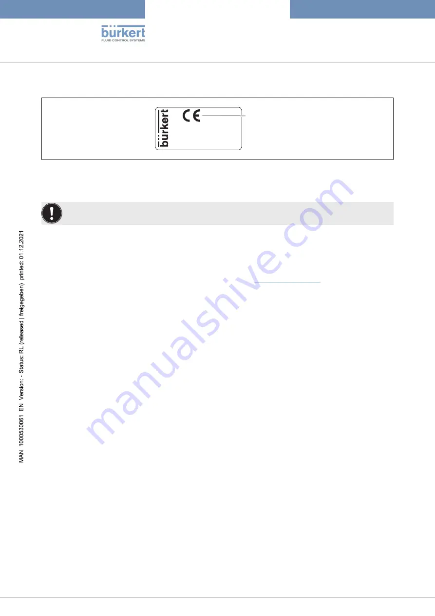 Burkert 8756 BATCH Operating Instructions Manual Download Page 14