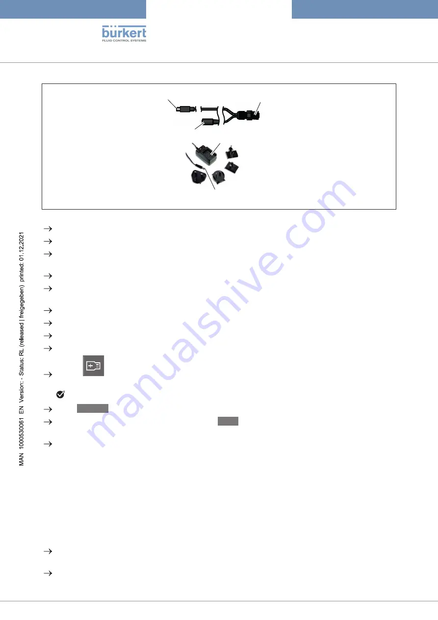 Burkert 8756 BATCH Operating Instructions Manual Download Page 38