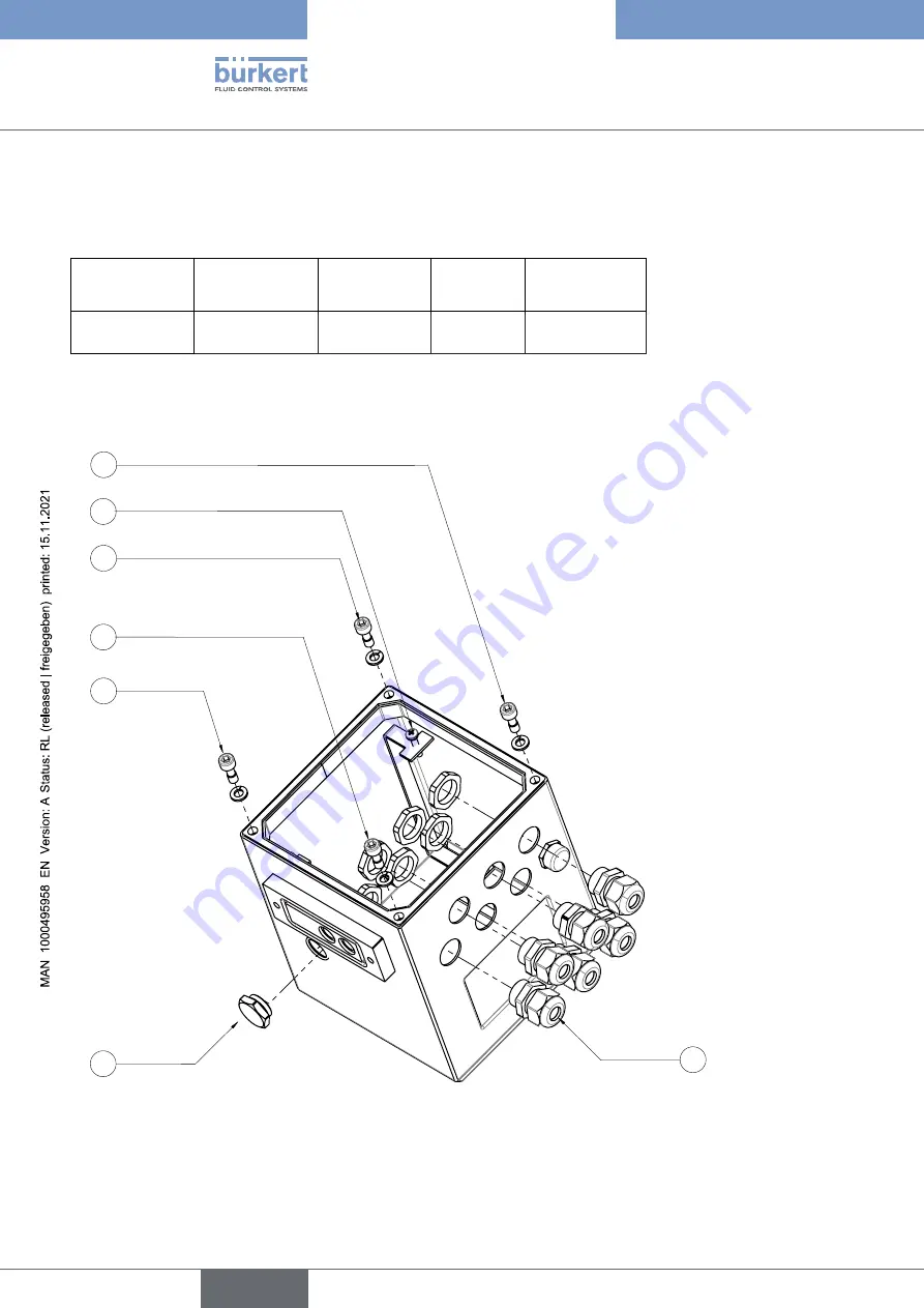 Burkert B0A1C2B1A4A0 Operating Instructions Manual Download Page 14