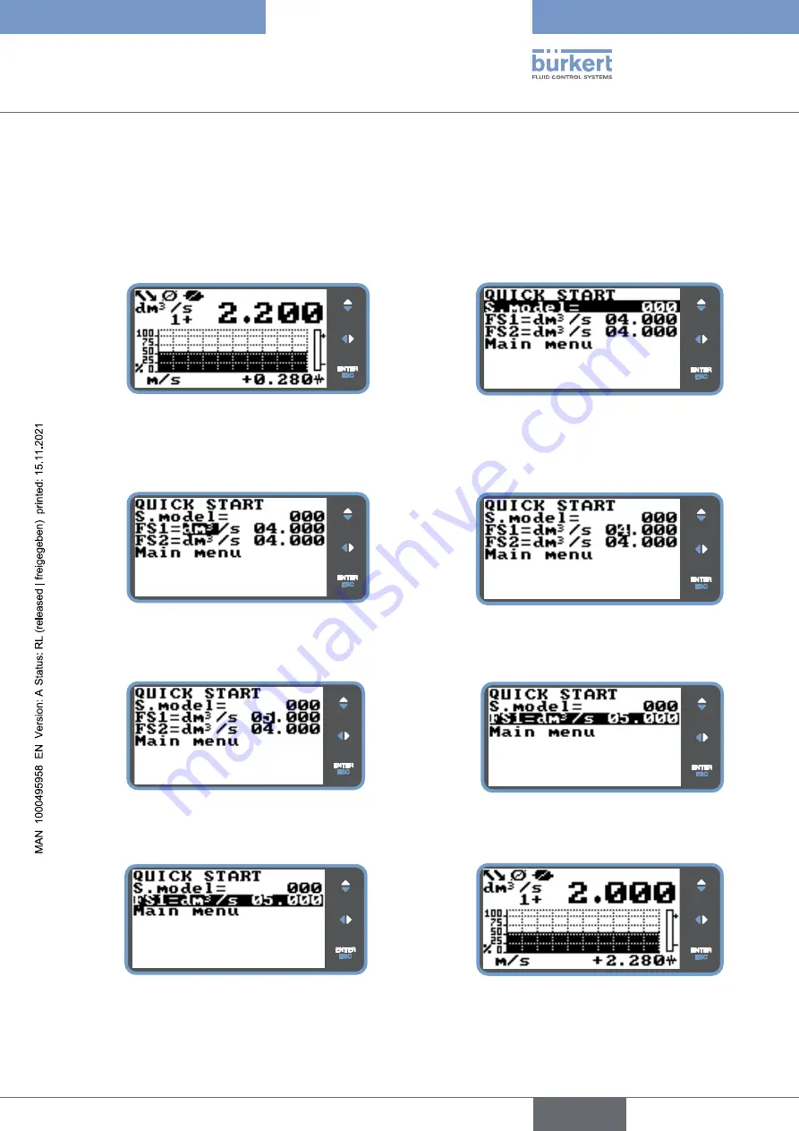 Burkert B0A1C2B1A4A0 Operating Instructions Manual Download Page 33