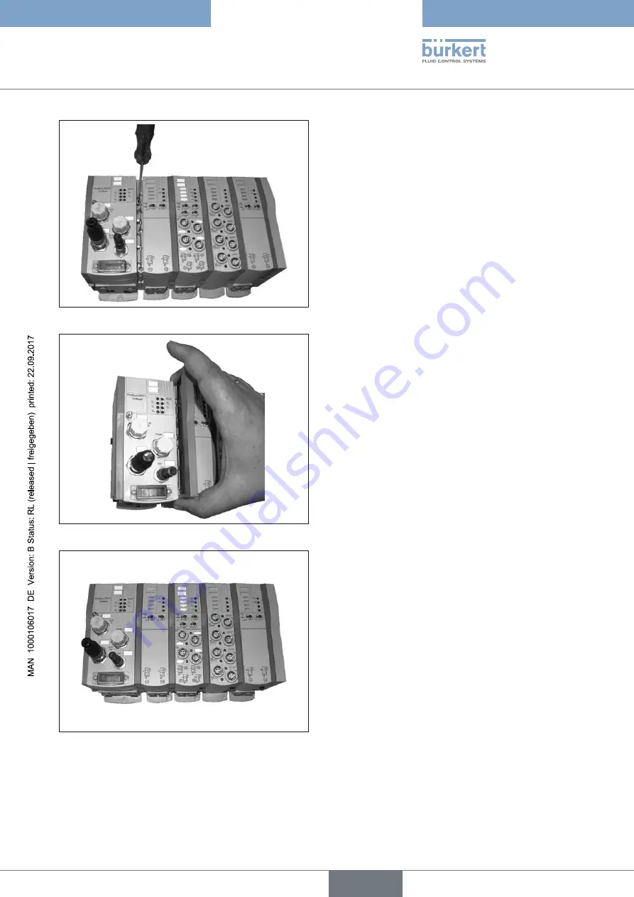 Burkert FreeLINE 8645 Supplementary Instructions Manual Download Page 25