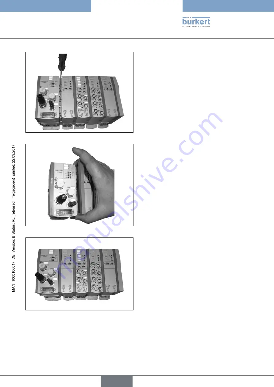 Burkert FreeLINE 8645 Supplementary Instructions Manual Download Page 37