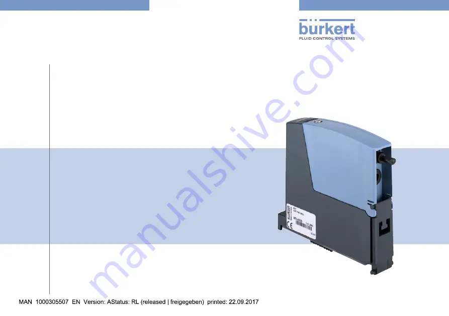 Burkert ME24 Quick Start Manual Download Page 1