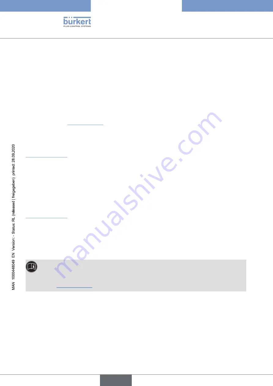 Burkert ProcessViewDisplay ME61 Operating Instructions Manual Download Page 8