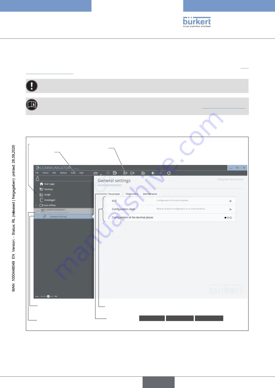 Burkert ProcessViewDisplay ME61 Operating Instructions Manual Download Page 15