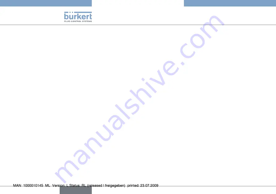 Burkert PTB 03 ATEX 1030 X Operating Instructions Manual Download Page 22