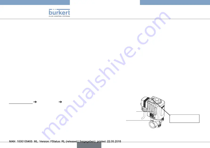 Burkert PTB 07 ATEX 2063 X Operating Instructions Manual Download Page 22