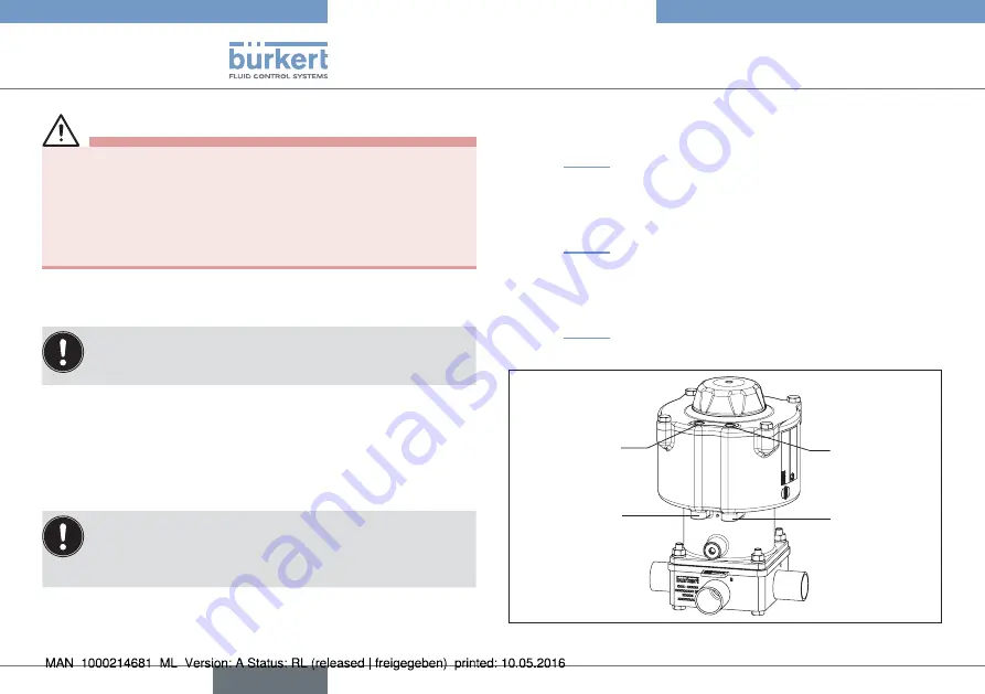 Burkert Robolux 2036 Quick Start Manual Download Page 14