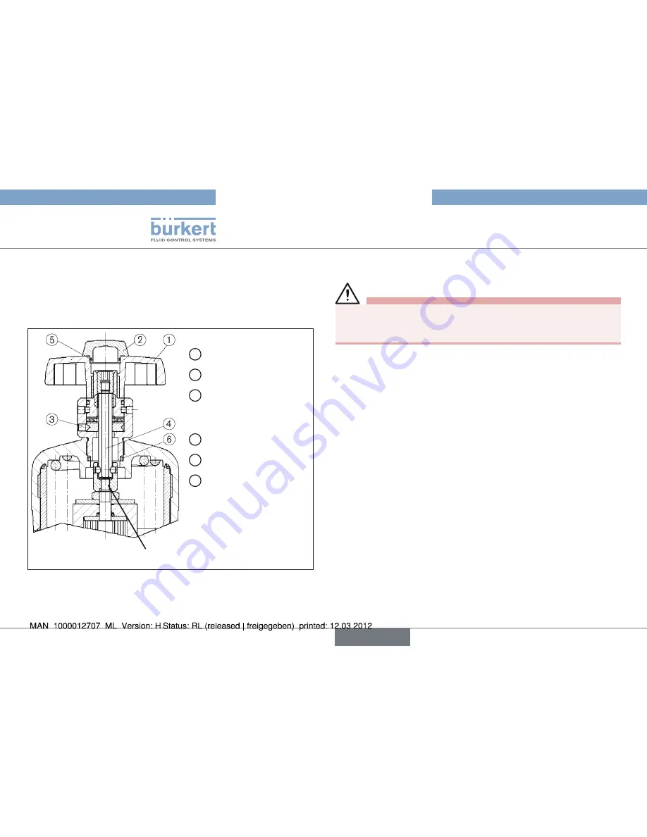 Bürkert 2012 Assembly Instructions Manual Download Page 78