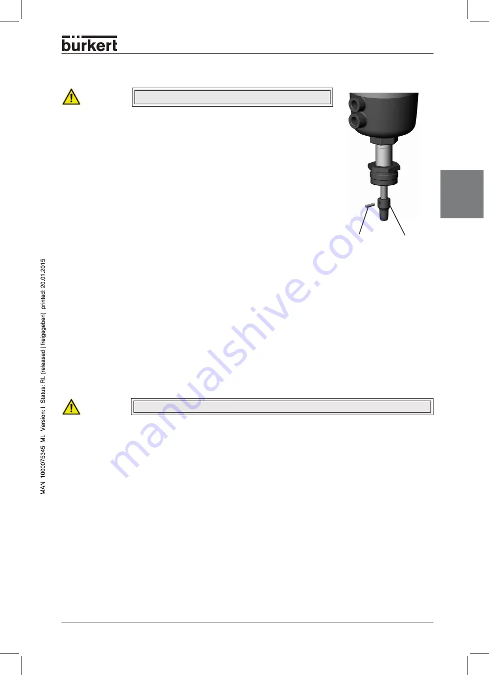 Bürkert 2702 Operating Instructions Manual Download Page 27