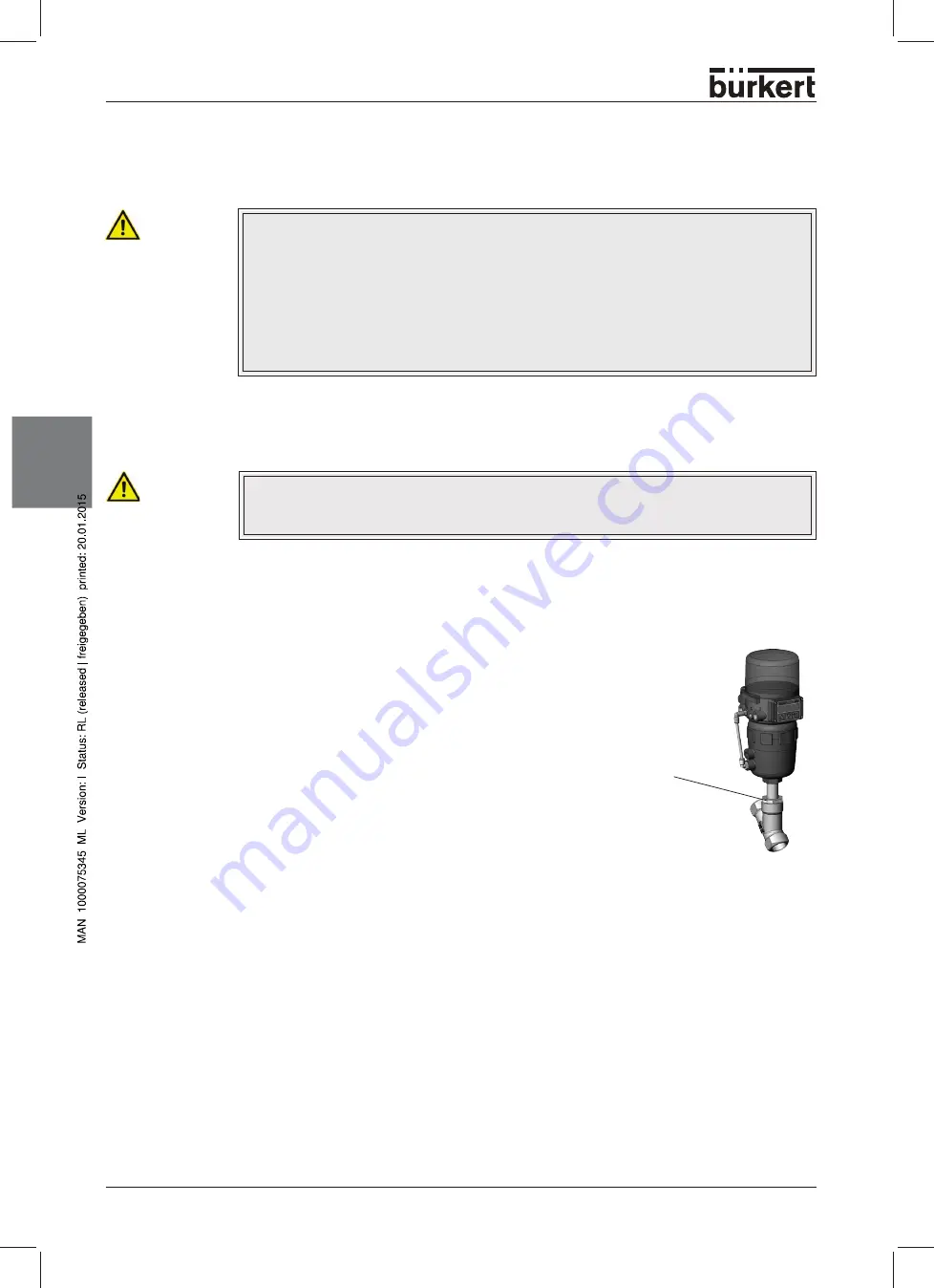 Bürkert 2702 Operating Instructions Manual Download Page 56