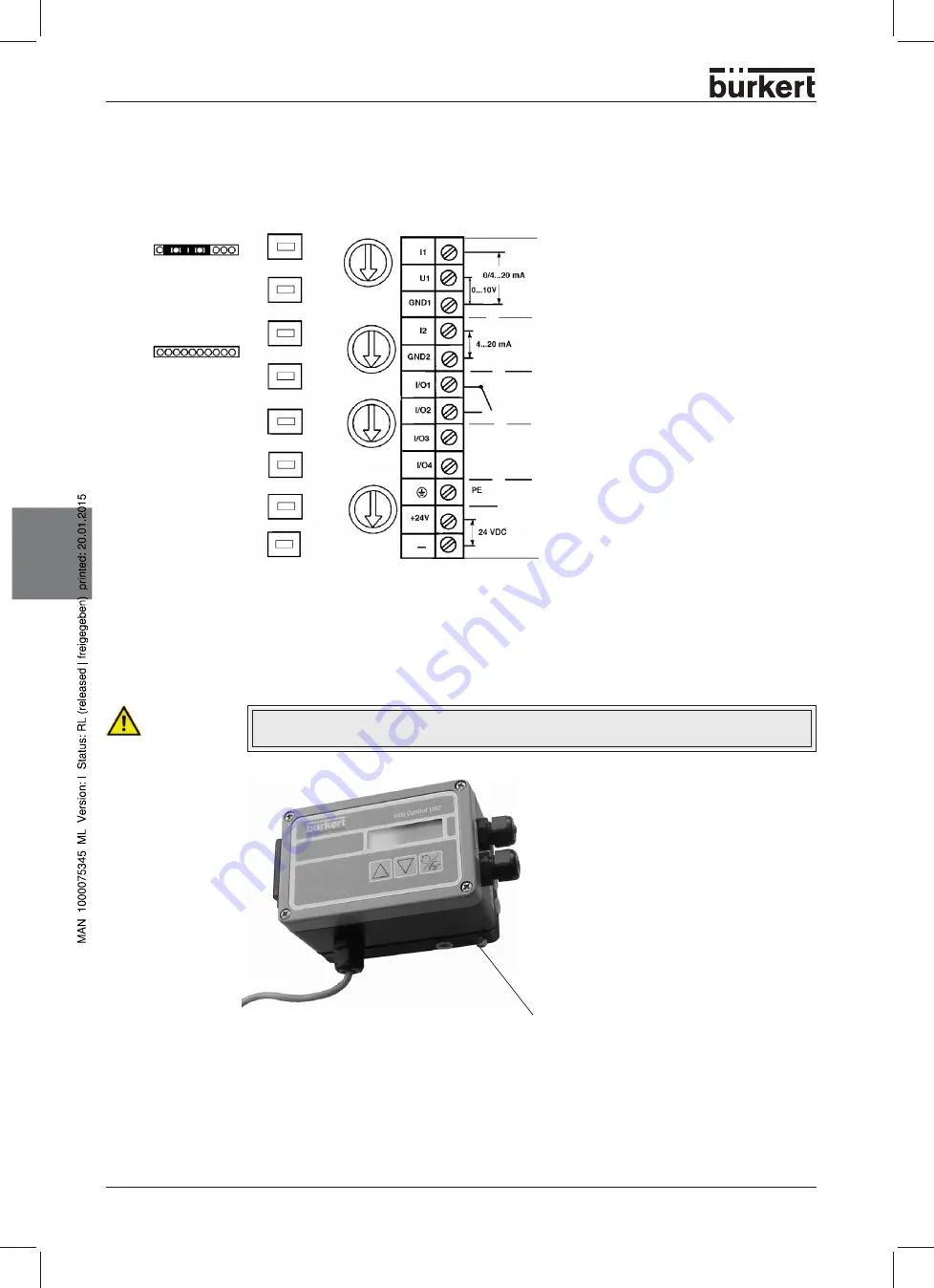 Bürkert 2702 Operating Instructions Manual Download Page 84