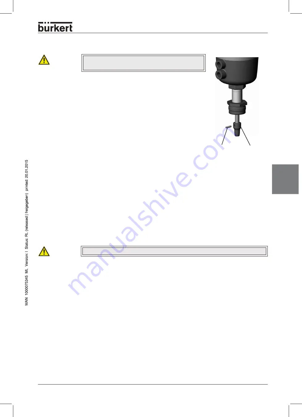 Bürkert 2702 Operating Instructions Manual Download Page 87