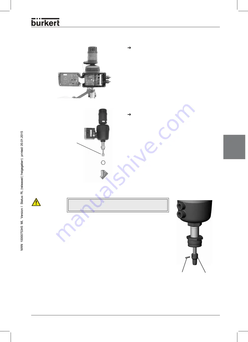 Bürkert 2702 Operating Instructions Manual Download Page 89