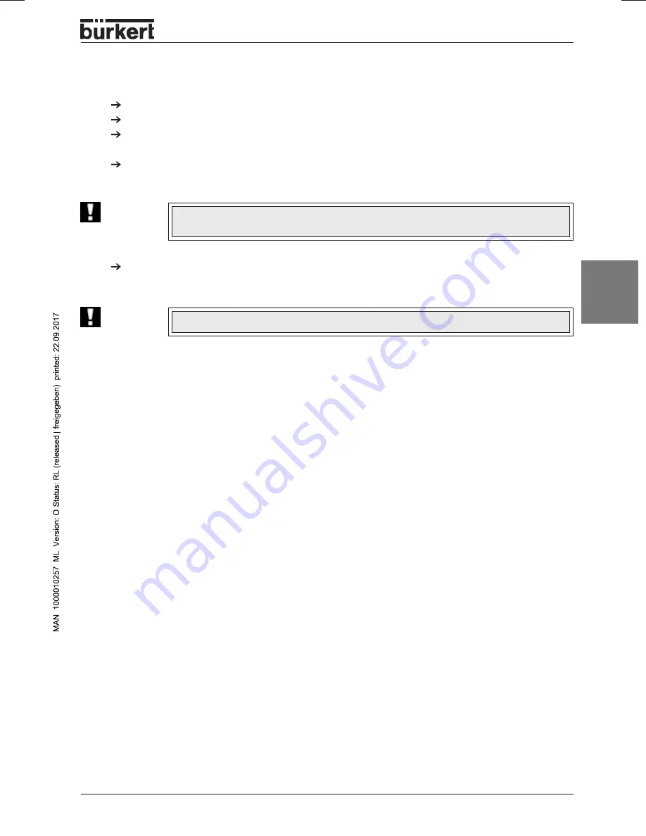 Bürkert 2712 Series Operating Instructions Manual Download Page 31