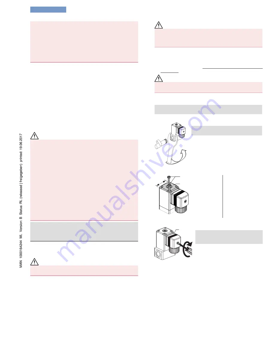 Bürkert 2861 Operating Instructions Download Page 4