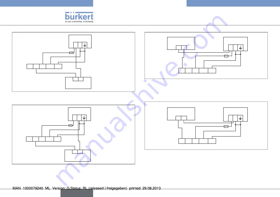 Bürkert 8012 Series Operating Instructions Manual Download Page 34