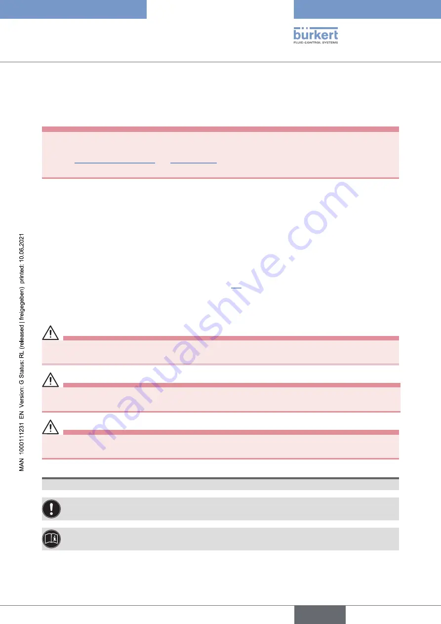 Bürkert 8202 ELEMENT Скачать руководство пользователя страница 7