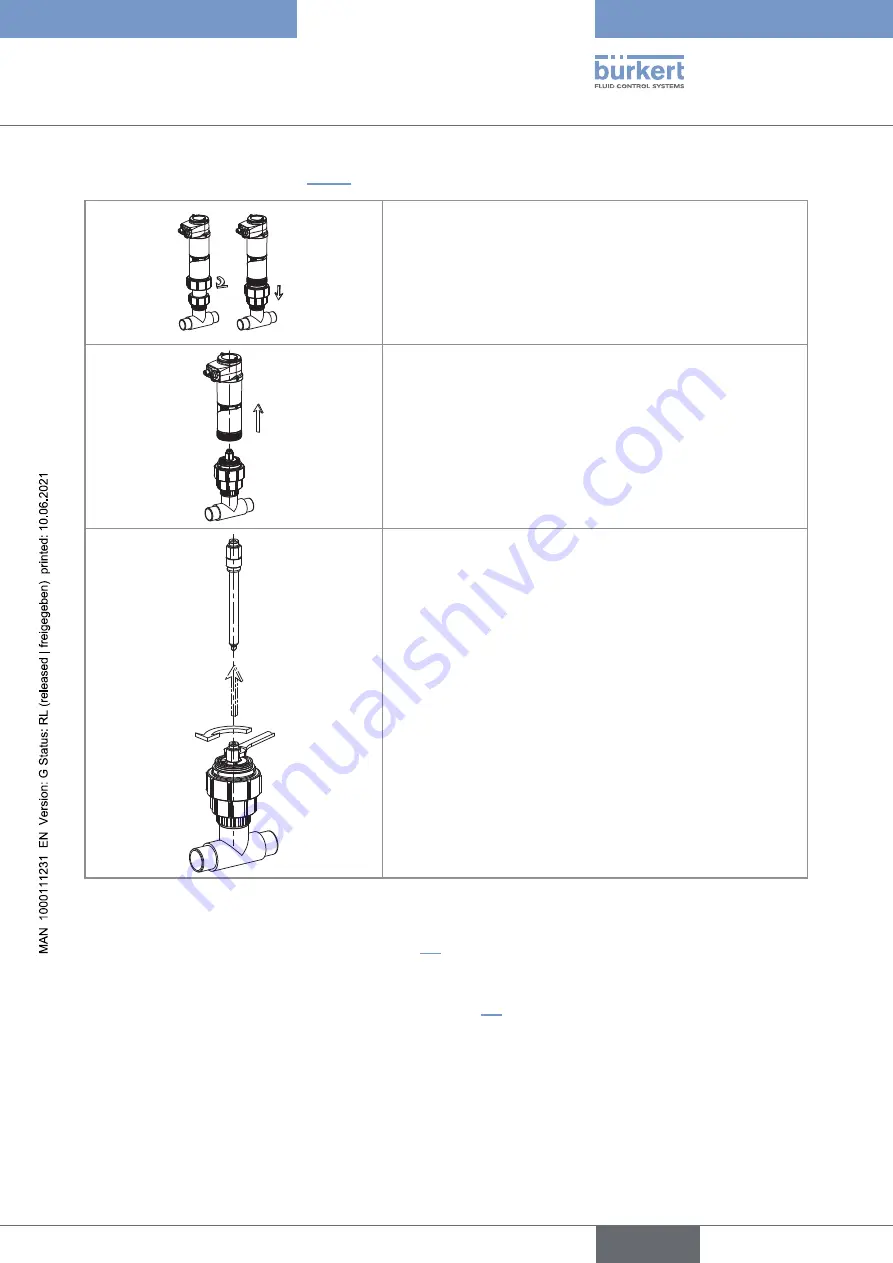 Bürkert 8202 ELEMENT Operating Instructions Manual Download Page 71