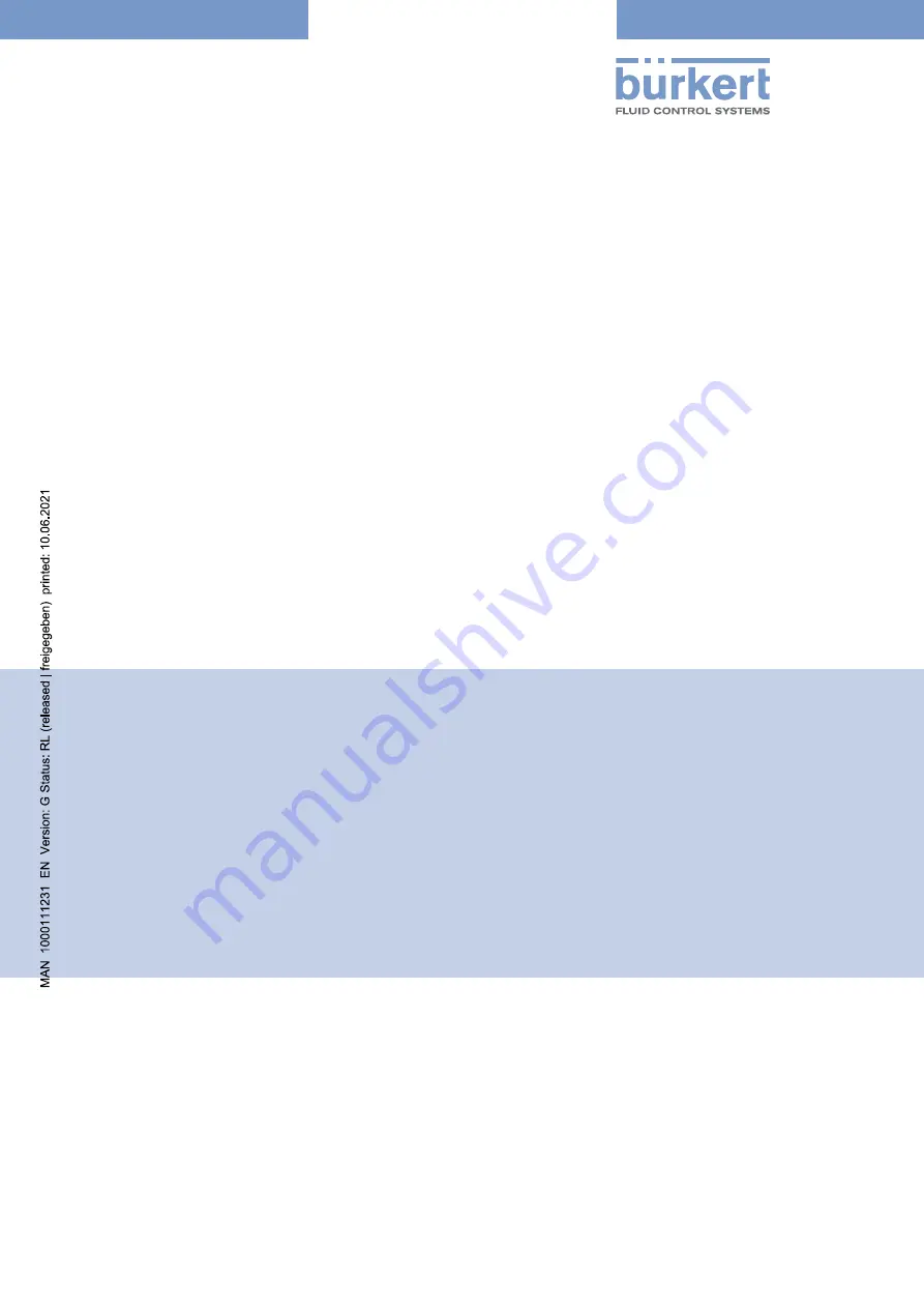 Bürkert 8202 ELEMENT Operating Instructions Manual Download Page 82