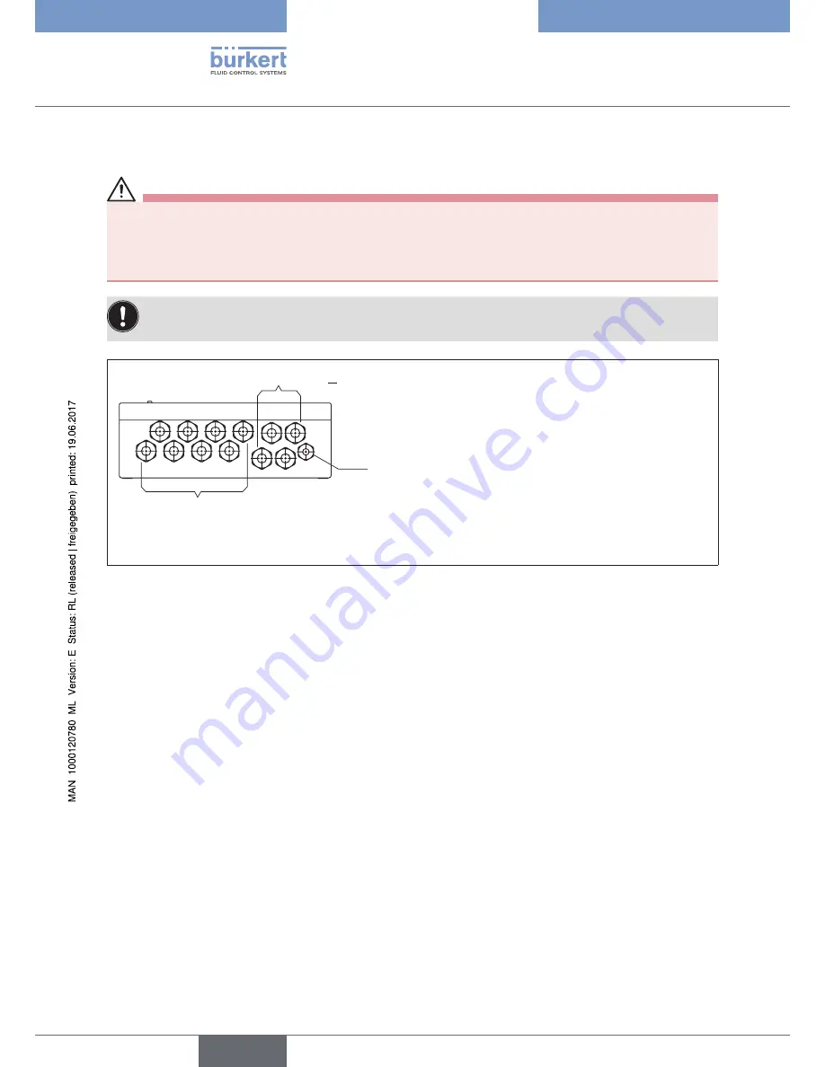 Bürkert 8643 PA Operating Instruction Download Page 18