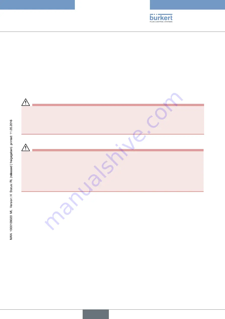 Bürkert 8695 Operating Instructions Manual Download Page 155