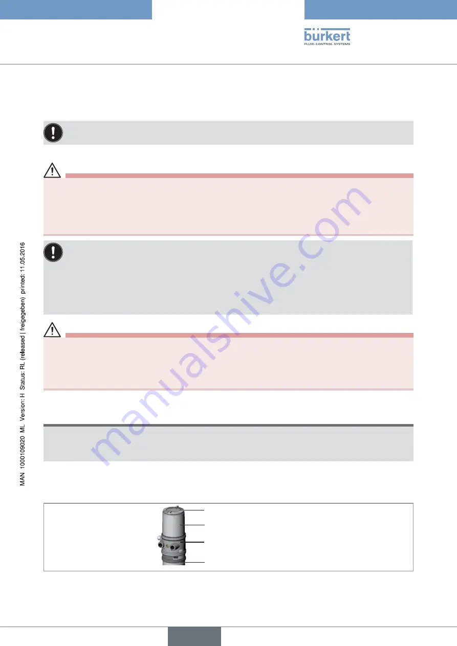 Bürkert 8695 Operating Instructions Manual Download Page 165