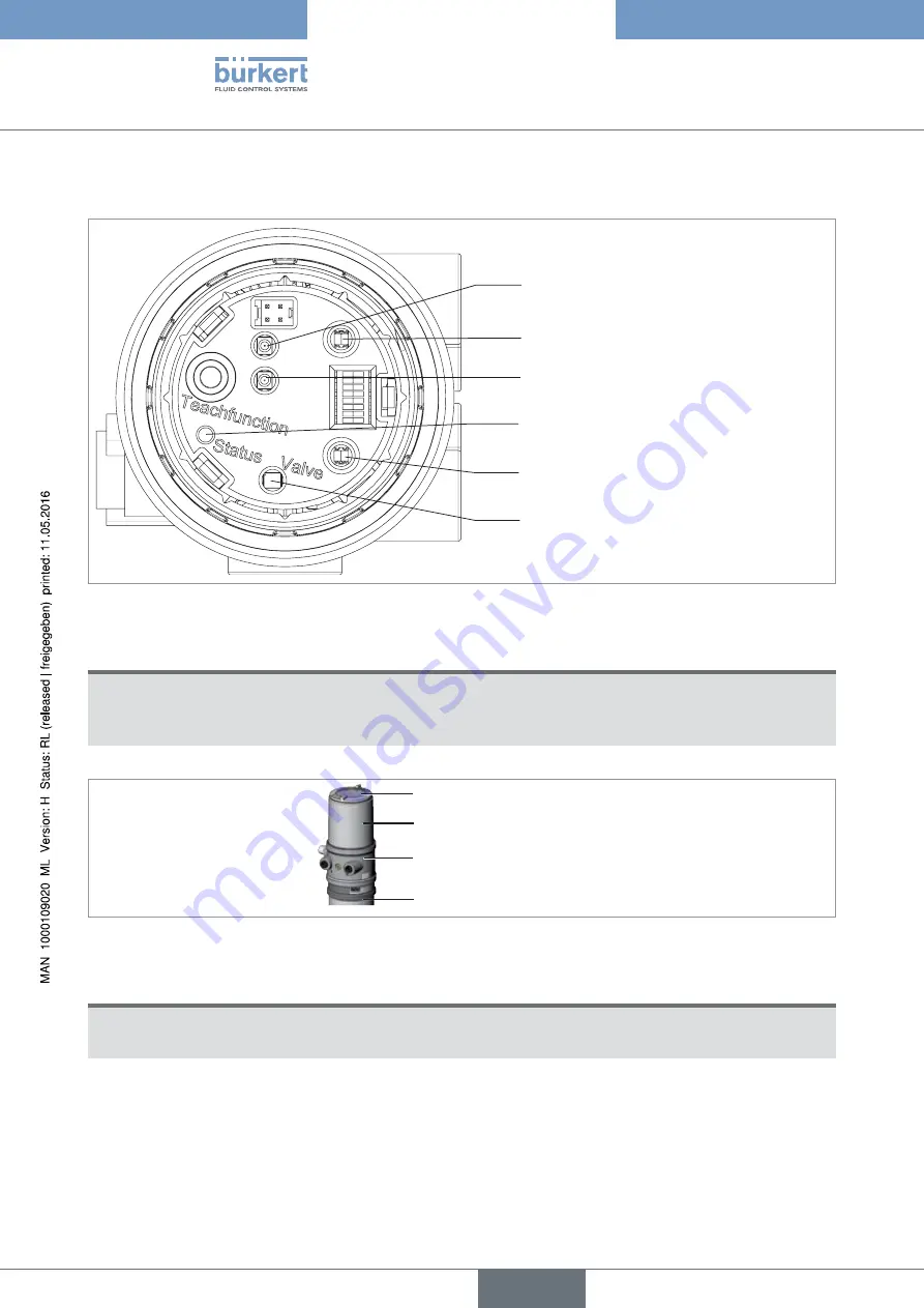 Bürkert 8695 Operating Instructions Manual Download Page 182