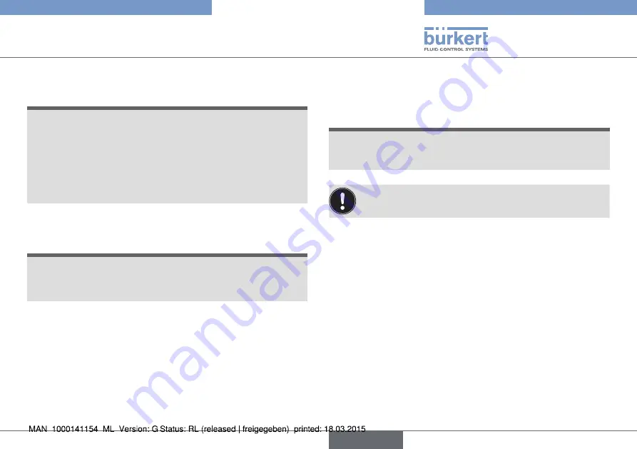 Bürkert eCONTROL 8611 Quick Start Manual Download Page 93