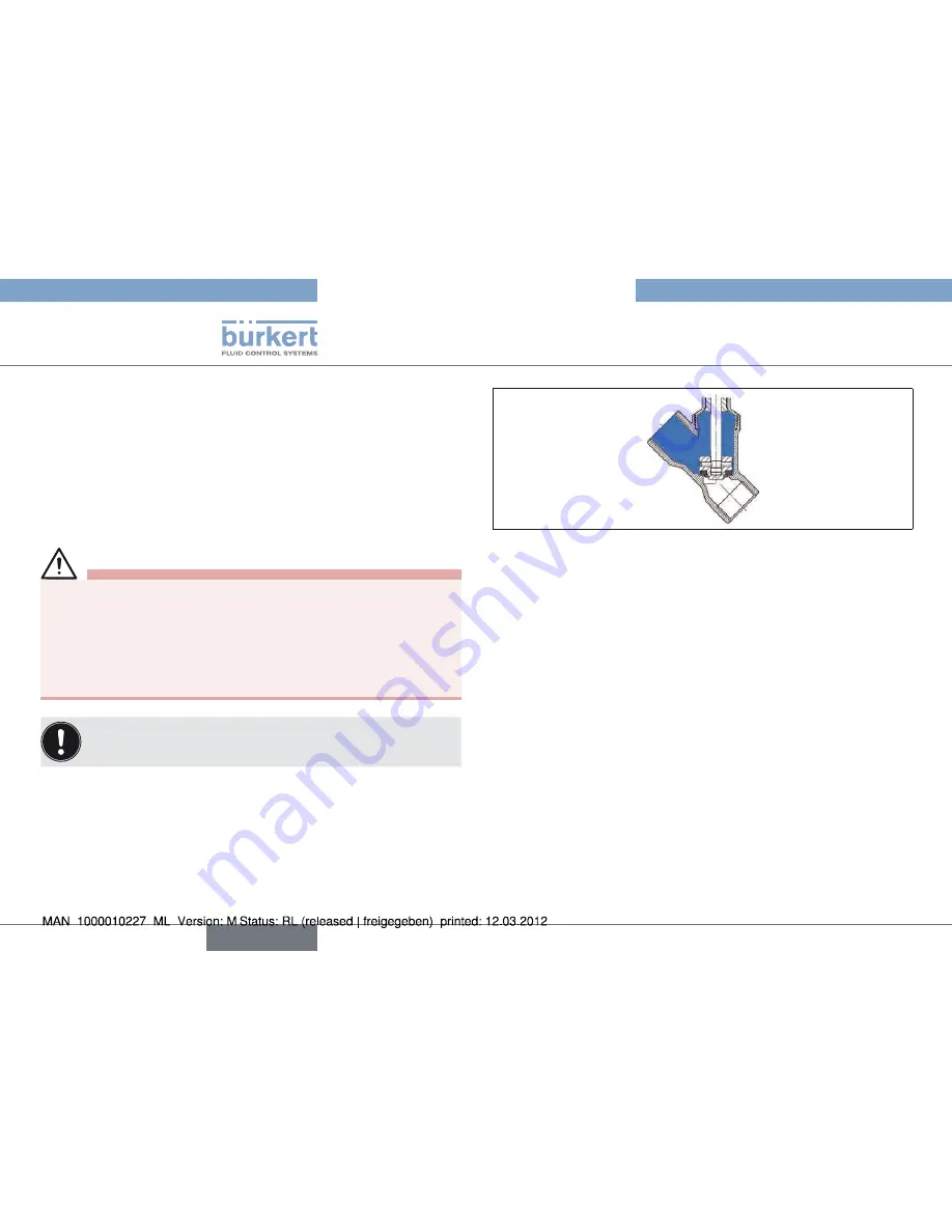 Bürkert Type 2000 Operating Instructions Manual Download Page 14