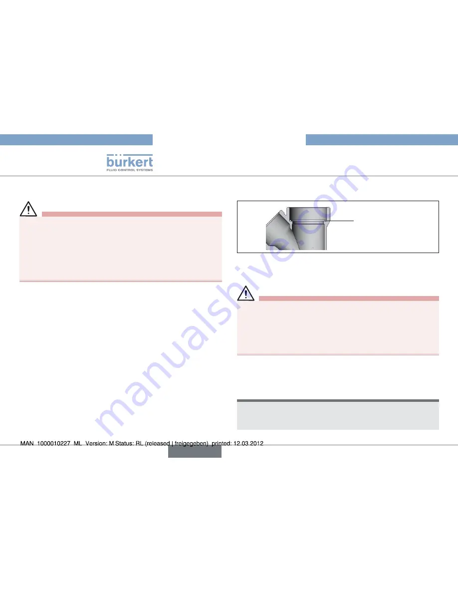 Bürkert Type 2000 Operating Instructions Manual Download Page 52