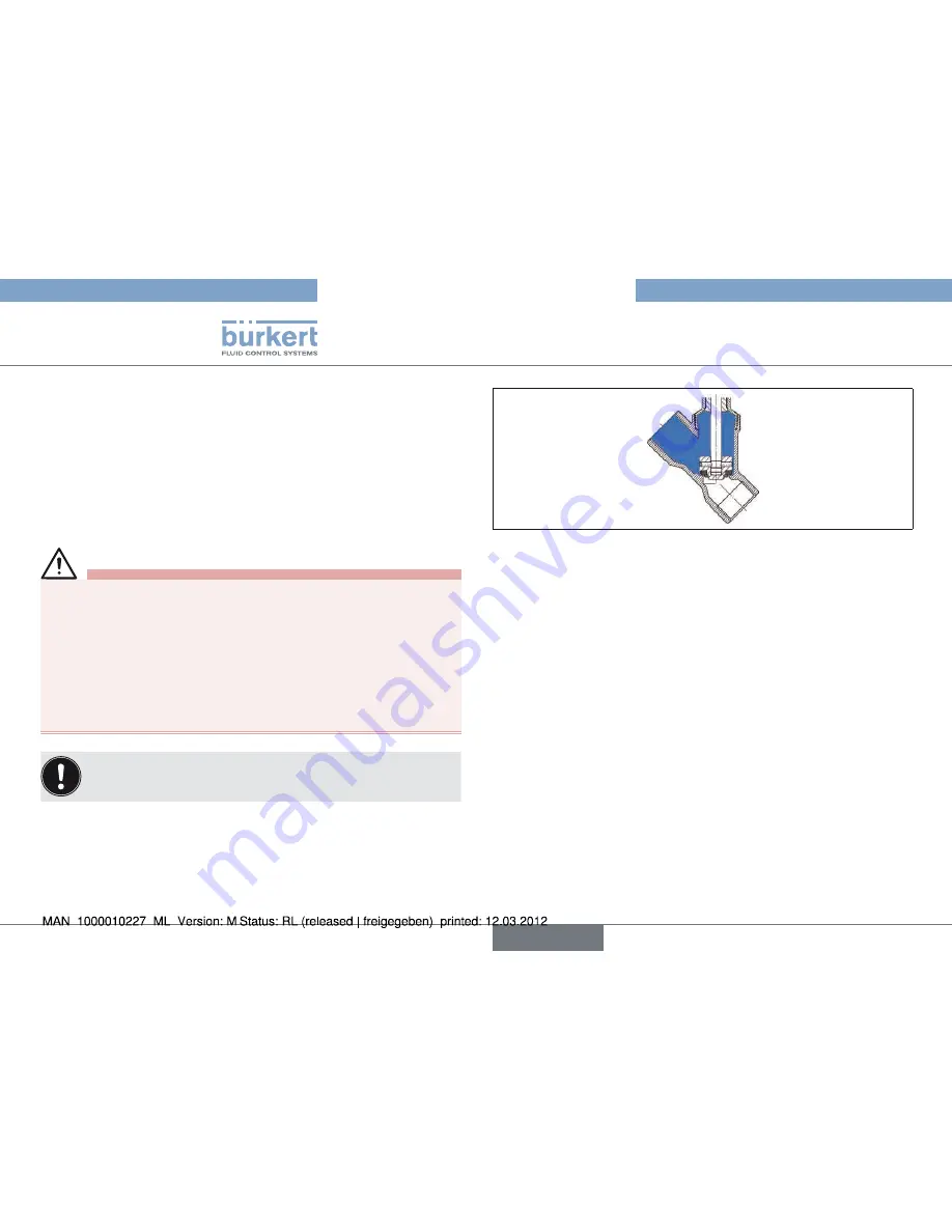 Bürkert Type 2000 Operating Instructions Manual Download Page 74