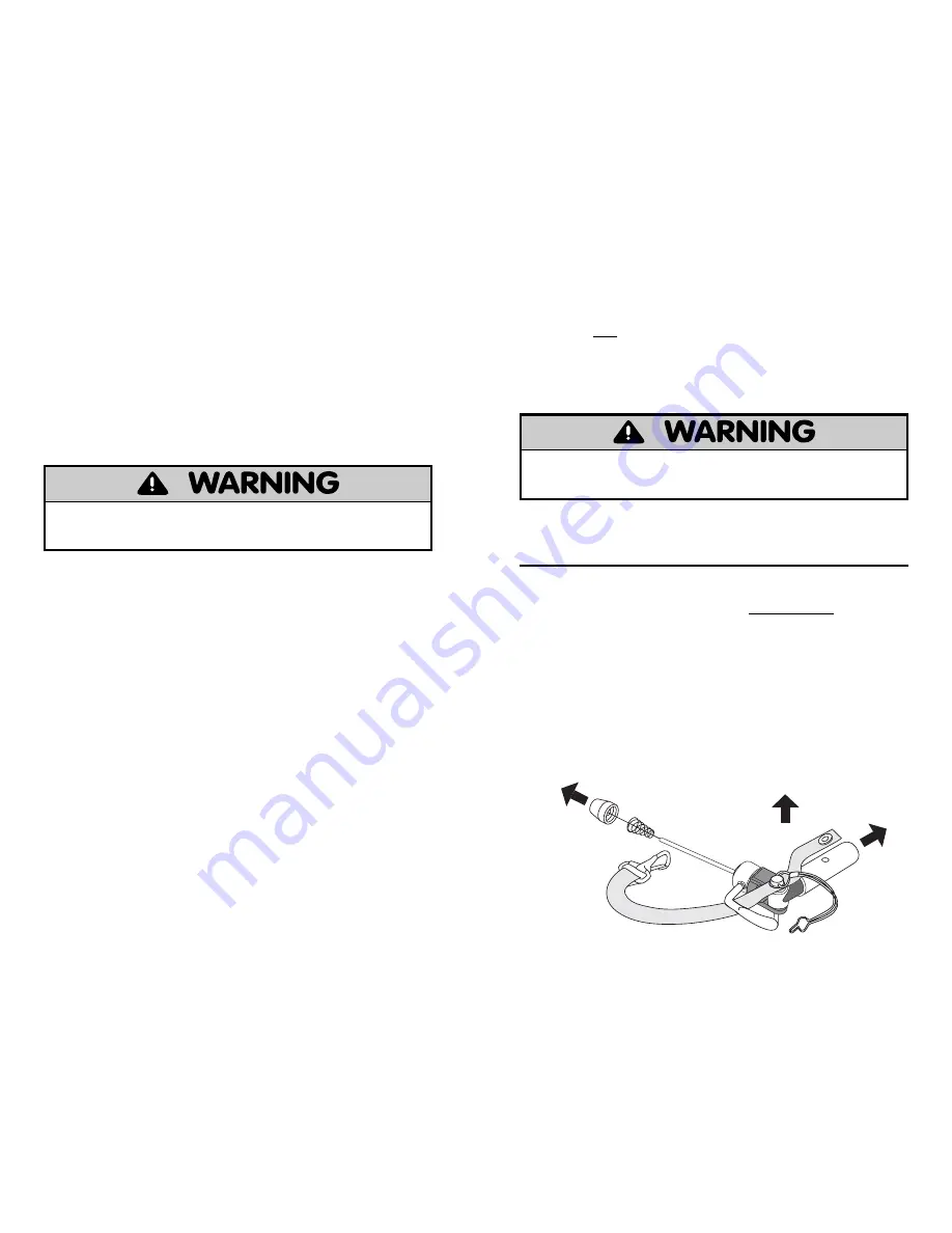 Burley ALTERNATIVE HITCH Manual Download Page 3