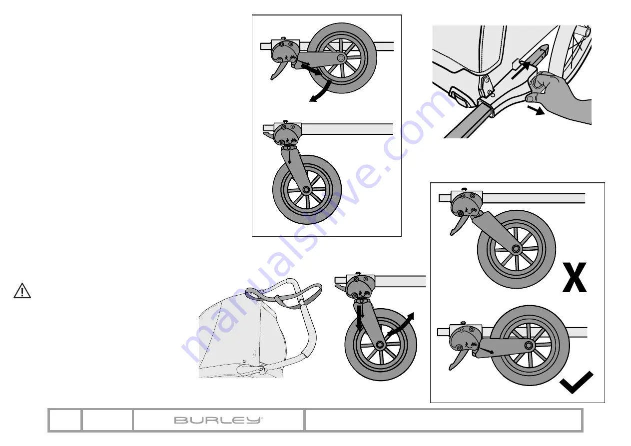 Burley D'Lite X Manual Download Page 16