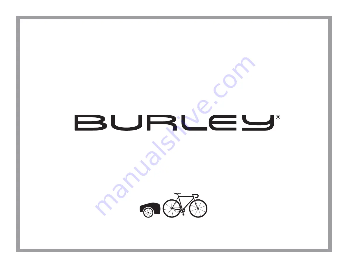 Burley Nomad Cargo Rack Owner'S Instruction & Safety Manual Download Page 1