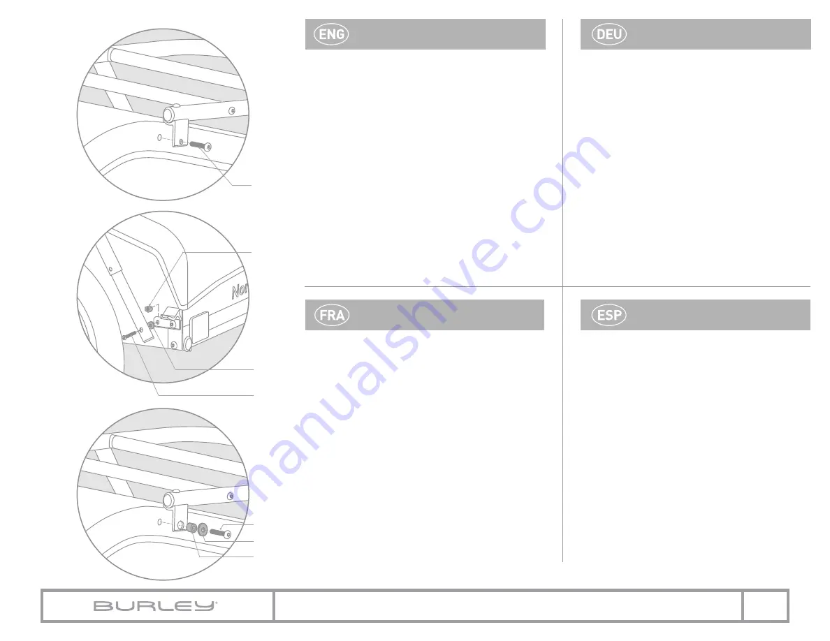 Burley Nomad Cargo Rack Owner'S Instruction & Safety Manual Download Page 6