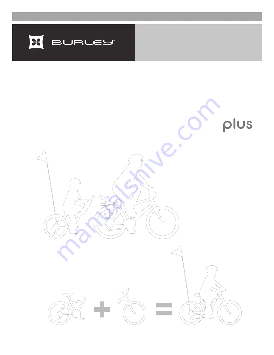 Burley Plus Trailercycle Bike Conversion Kit Owner'S Instruction Manual Download Page 1