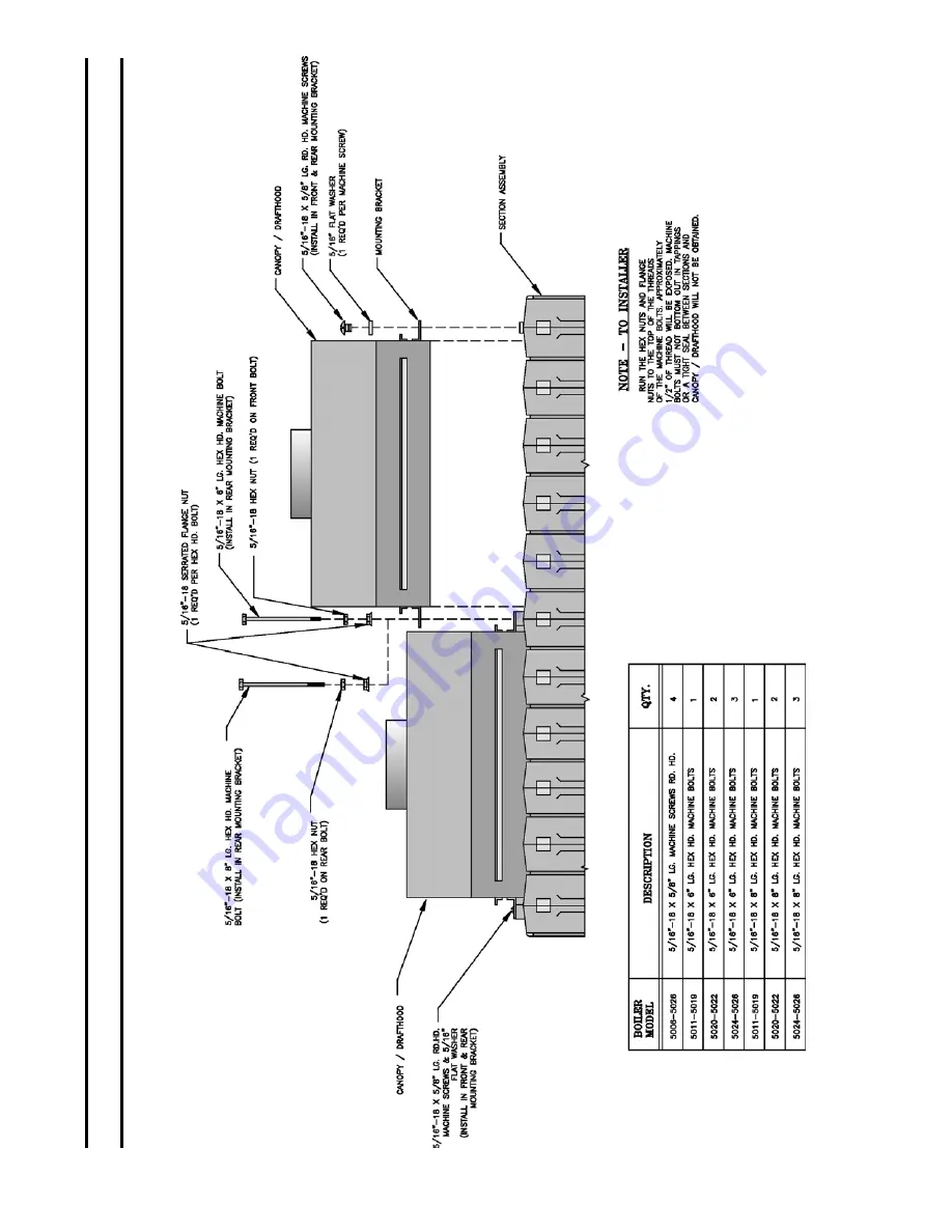 Burnham 5006B Installation And Operation Manual Download Page 23