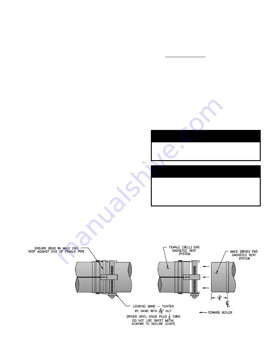 Burnham SCG Installation & Service Instructions Manual Download Page 11